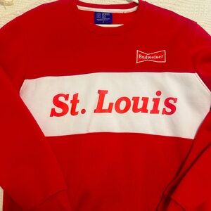 Budweiser crewneck sweatshirt